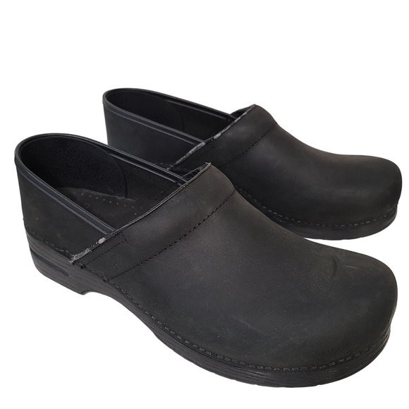 Dansko Personalized Wide Pro black clogs hospital nurse, doctor comfort size 48 - Picture 3 of 8